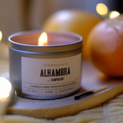 alhambra candela di soia candlelust camperlust