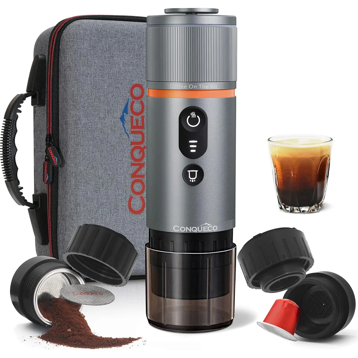 codice sconto macchina caffè espresso portatile Conqueco camperlust